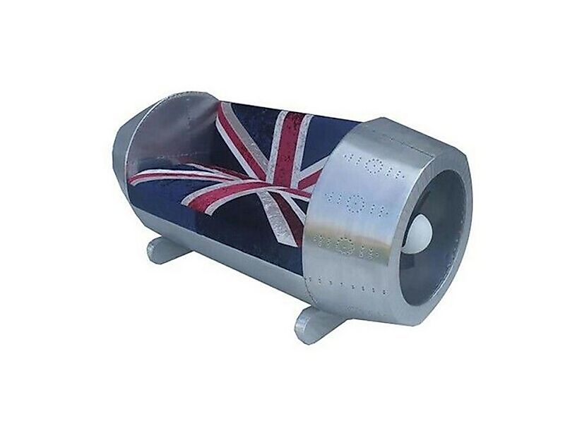JVmoebel Sofa Ledersofa Couch Polster Aluminium Dreisitzer Vintage Möbel So günstig online kaufen