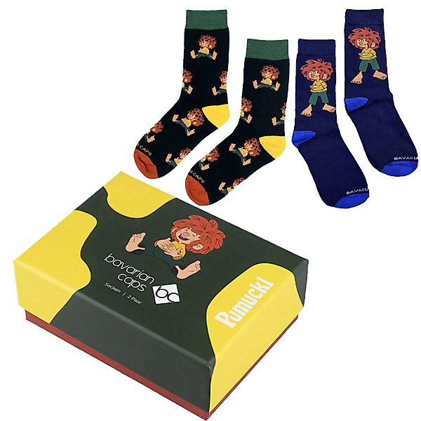 Bavarian Caps Socken 2er Sockenbox "Pumuckl" günstig online kaufen