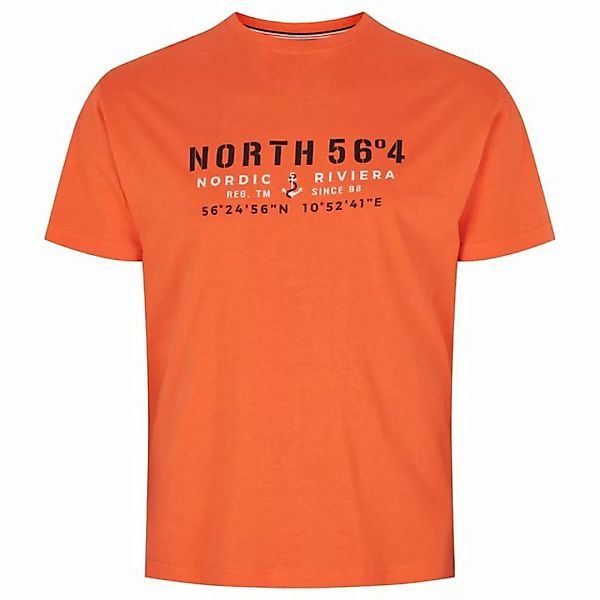 north 56 4 Print-Shirt Printed T-Shirt von North56°4 in großen Größen bis 1 günstig online kaufen