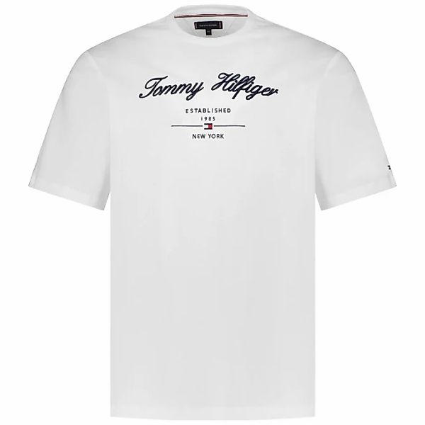 Tommy Hilfiger T-Shirt mit Logo-Stickerei günstig online kaufen