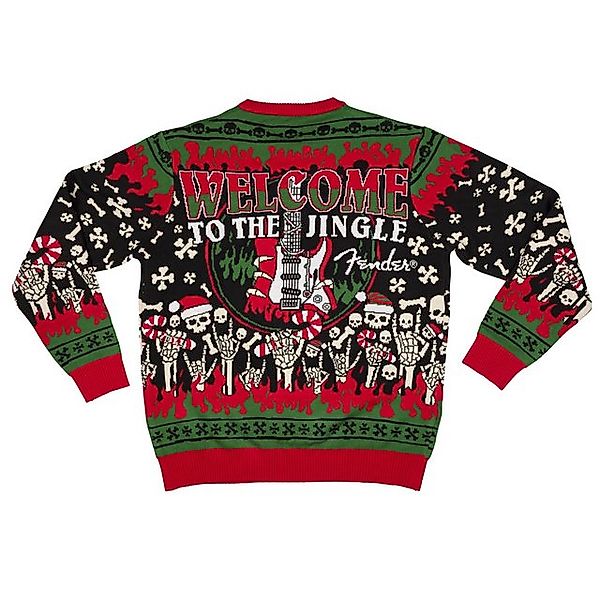 Fender Sweatshirt (Textilien, Pullover) Ugly Christmas Sweater 2024 M - Pul günstig online kaufen