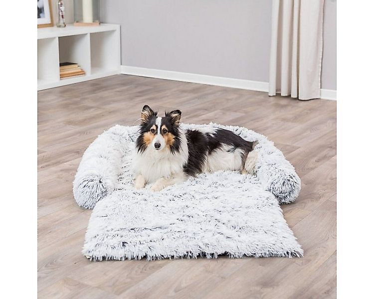 TRIXIE Tierbett Polster-Schondecke Harvey weiß-schwarz für Hunde günstig online kaufen