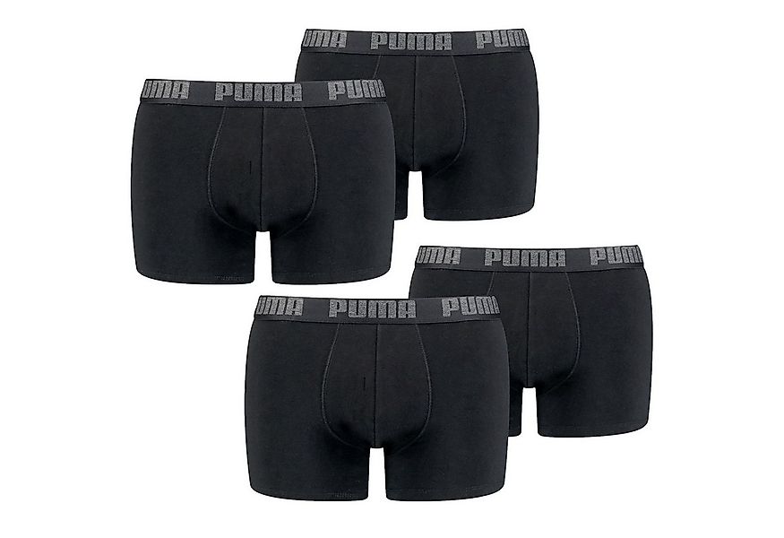 PUMA BODYWEAR Boxershorts Basic (3-St) elastischer Logo-Bund, Baumwollmix, günstig online kaufen