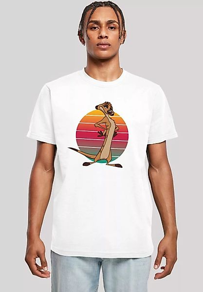 F4NT4STIC T-Shirt Disney König der Löwen Timon Sunset Print günstig online kaufen