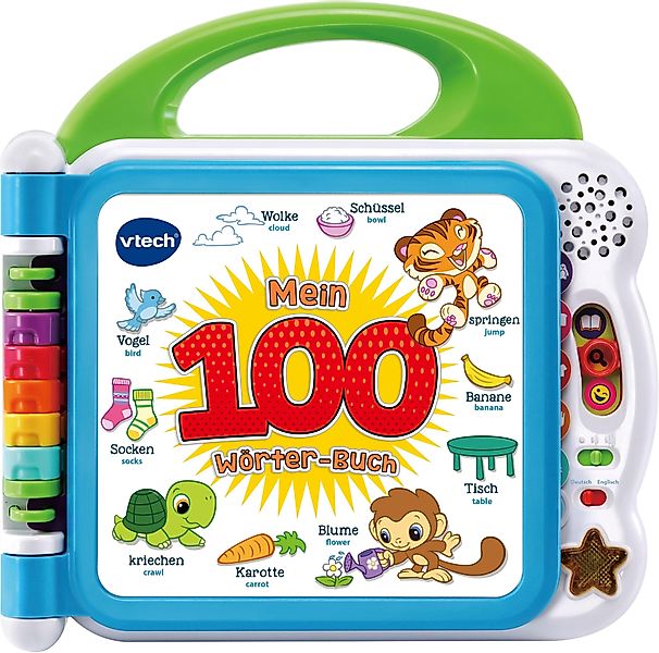 Vtech® Buch VTechBaby, Mein 100-Wörter-Buch, weiß, günstig online kaufen