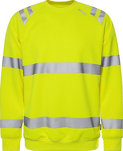 Fristads Warnschutz-Shirt High Vis Sweatshirt Kl. 3 7862 GPSW günstig online kaufen