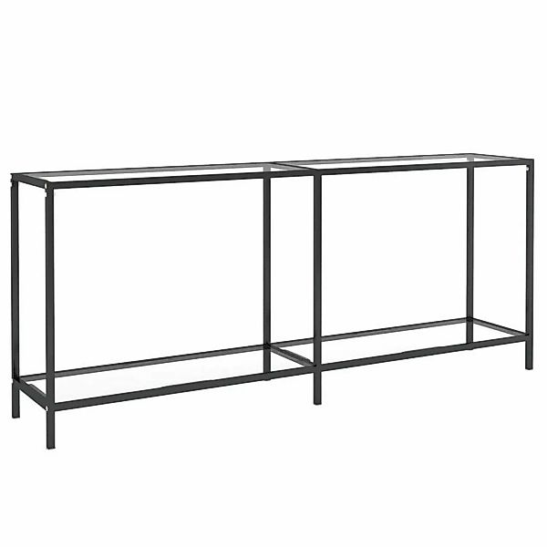 vidaXL Konsolentisch Transparent 180x35x75,5 cm Hartglas Modell 1 günstig online kaufen