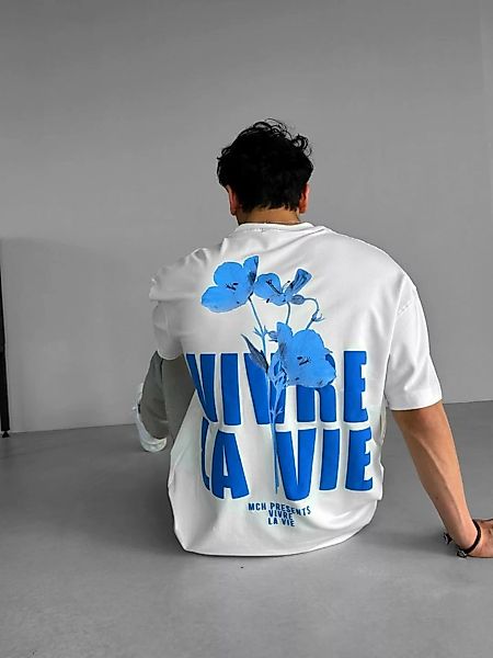 Abluka T-Shirt OVERSIZE VIVRE LA VIE T-SHIRT günstig online kaufen