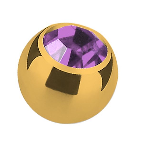 Taffstyle Piercing-Set Piercing Ersatz Schraubkugel Gold günstig online kaufen