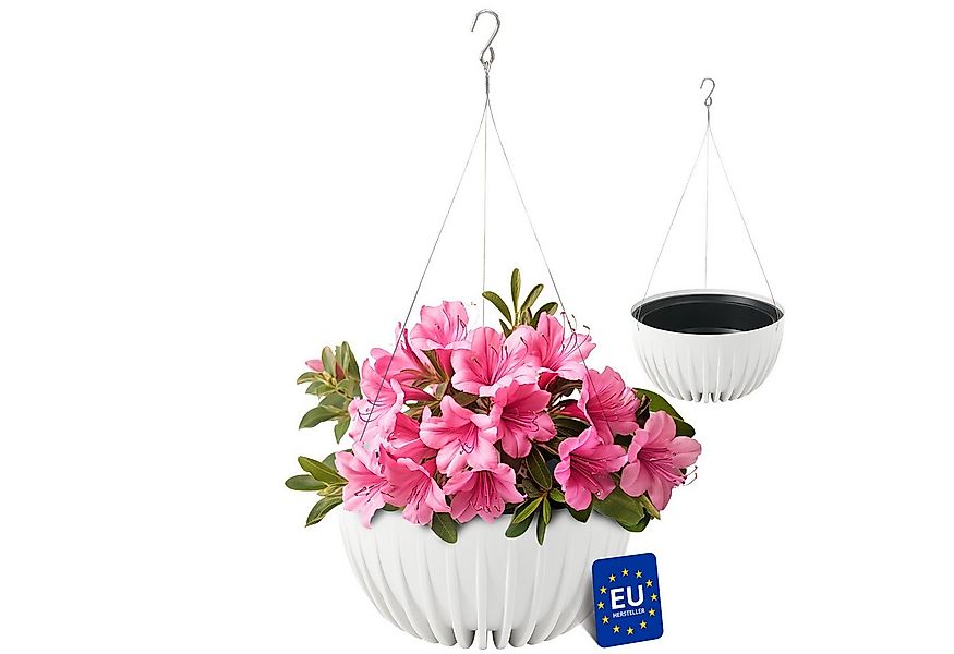 KONZEPT Blumenampel hängend Blumentopf 30cm Durchmesser, Hängetopf für Pfla günstig online kaufen
