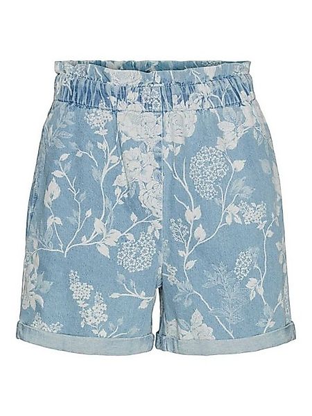 Vero Moda Jeansshorts Flora (1-tlg) Rüschen günstig online kaufen