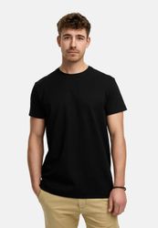 Indicode T-Shirt INSander mit dezentem Label-Detail günstig online kaufen