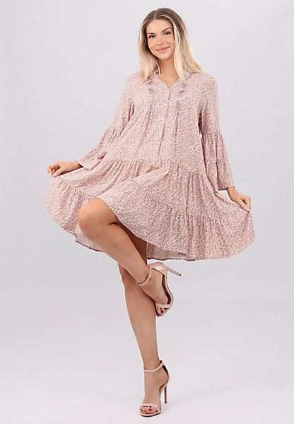 YC Fashion & Style Tunikakleid Verzauberndes Boho Blumen-Kleid aus Viskose günstig online kaufen