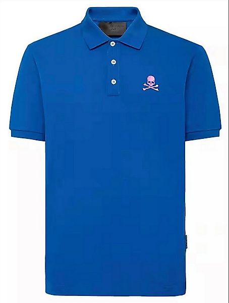 PHILIPP PLEIN Poloshirt Polo Hemd Totenkopf Slim Fit Gesticktes Logo,zwei S günstig online kaufen