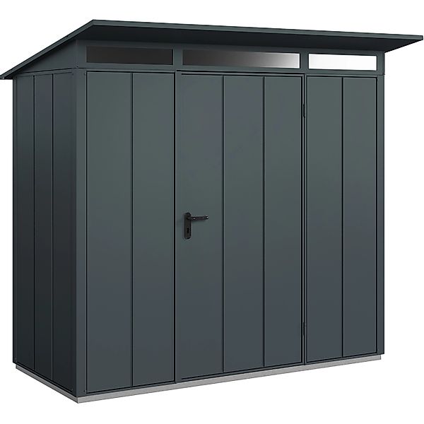 Hörmann Gerätehaus Elegant mit Pultdach Typ 1 RAL7016 Anthrazitgrau Einzelt günstig online kaufen
