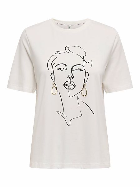 ONLY Kurzarmshirt ONLVIOLET LIFE S/S BOXY günstig online kaufen