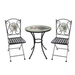 HTI-Living Garten-Essgruppe Tisch und 2 Stühle günstig online kaufen