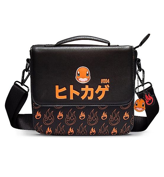 POKÉMON Schultertasche Charmander Glumanda, Blitze Anime Manga Umhängetasch günstig online kaufen