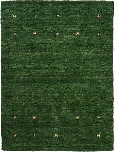 carpetfine Wollteppich »Gabbeh Uni, auch als Läufer erhältlich«, rechteckig günstig online kaufen
