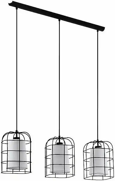 EGLO Hängeleuchte »BITTAMS« E27 1 Stk. schwarz / L89 x 110 x 19 cm / exkl. günstig online kaufen