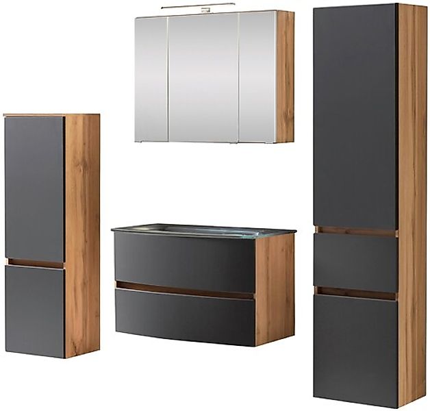 welltime Badezimmer-Set »Kaunas« Set, 4 Stk. tlg. günstig online kaufen