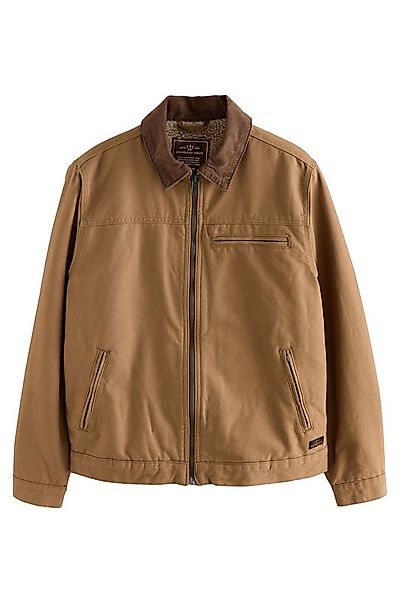 Next Canvasjacke Canvas-Jacke mit Borg-Futter (1-St) günstig online kaufen