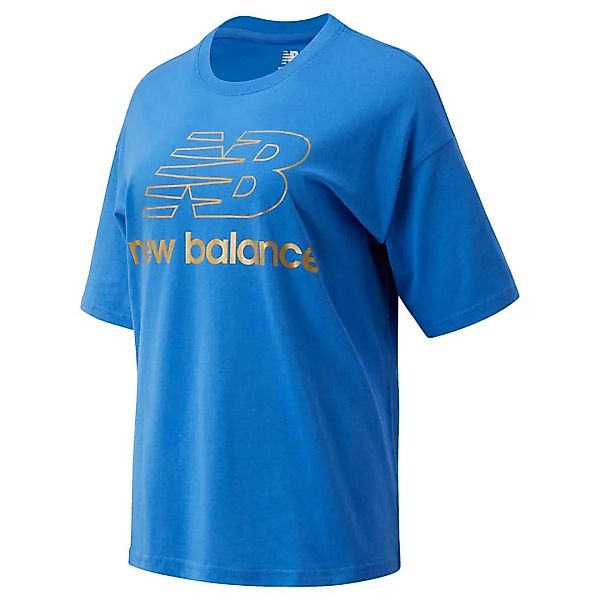 New Balance Village Stacked Graphic Kurzarm T-shirt XS Fadedcob günstig online kaufen