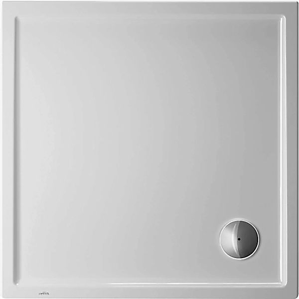 Duravit Duschwanne Starck Slimline 80 cm x 80 cm x 4,5 cm Antislip Weiß günstig online kaufen