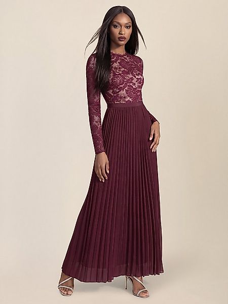Apart Abendkleid Spitzenkleid mit Plissee-Rock günstig online kaufen