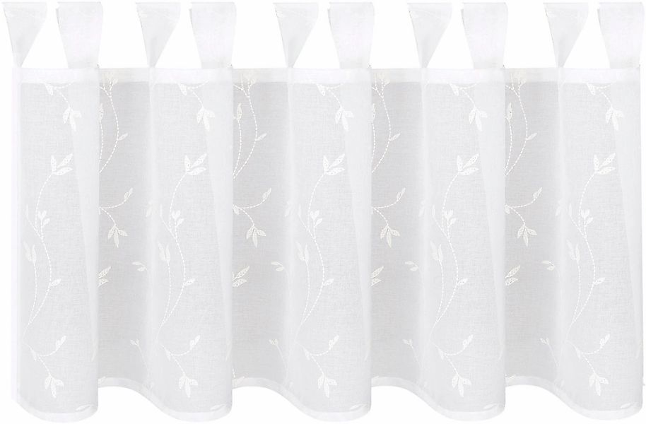 Gerster Scheibengardine "Gerdin" Schlaufen 1 Stk. tlg. SB-Schlaufenbistro " günstig online kaufen