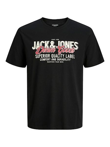 Jack & Jones Rundhalsshirt JJELOGO TEE SS O-NECK 2 COL AW25 SN günstig online kaufen