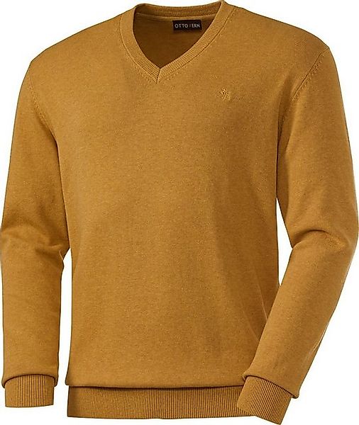 Otto Kern V-Ausschnitt-Pullover optimaler Ganzjahrespullover aus reiner Bau günstig online kaufen