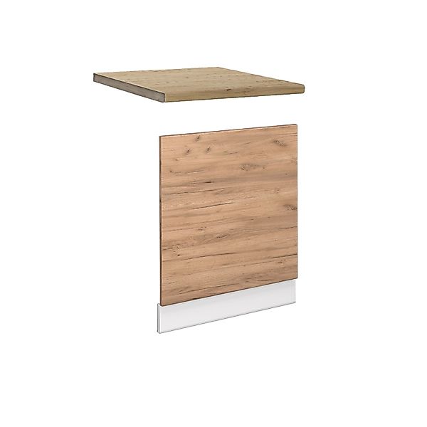 Vicco Frontblende Fame-Line Goldkraft Eiche/Weiß 60 cm AP Eiche günstig online kaufen