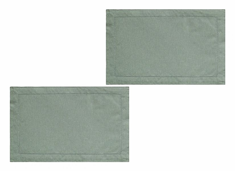 my home Platzset "Sebastien" Leinenoptik, 30x45, Tischdekoration, Einfarbig günstig online kaufen