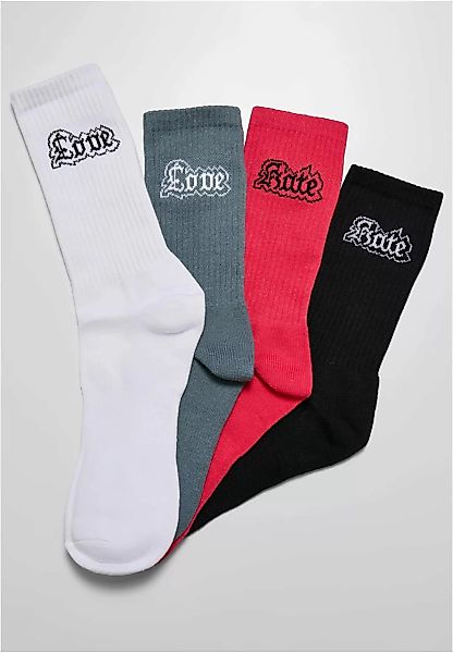 MisterTee Basicsocken "MisterTee Socken Socks 4-Pack", (1 Paar) günstig online kaufen