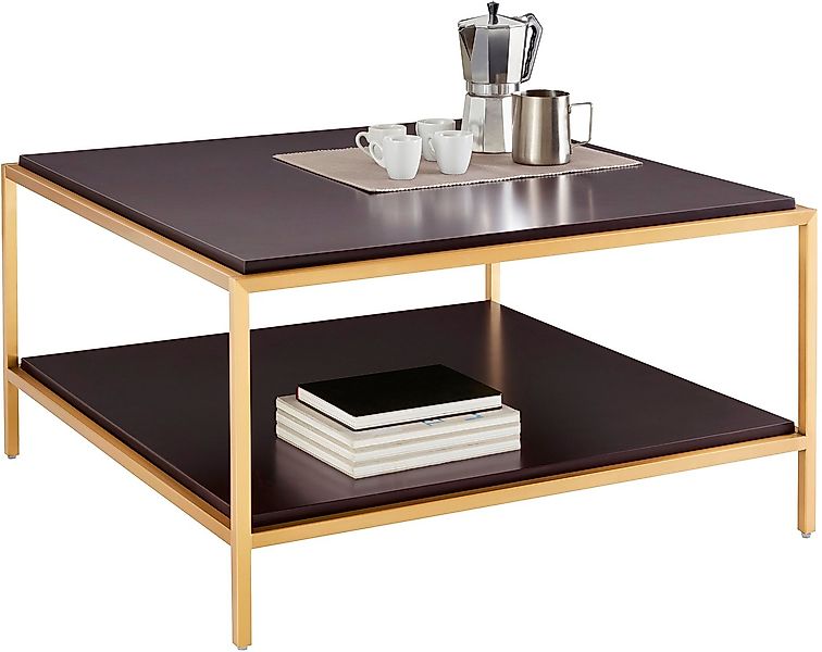 Leonique Couchtisch Cherlen, TOPSELLER!, OTTOs Choice, mit zwei Ablagefläch günstig online kaufen