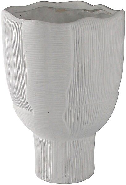 AM Design Dekovase »Blüte, Tischvase aus Keramik, Höhe ca. 35 cm«, (1 St.), günstig online kaufen