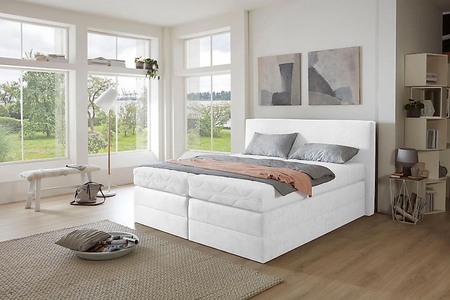 Westfalia Schlafkomfort Boxspringbett, wahlweise mit Kaltschaum-Topper und günstig online kaufen