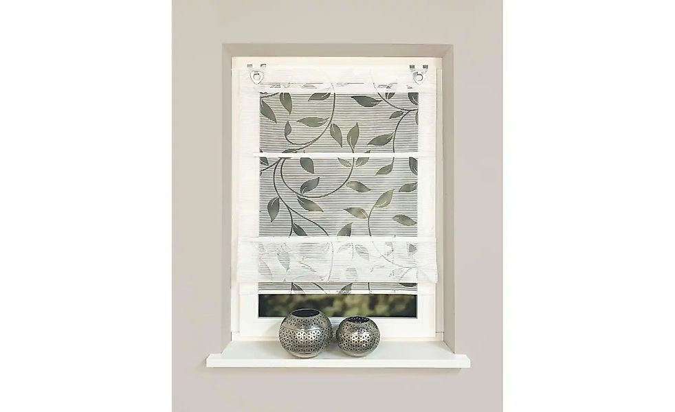 HOME Wohnideen Magnetrollo   ¦ weiß ¦ Maße (cm): B: 80 H: 130 Gardinen & Ro günstig online kaufen