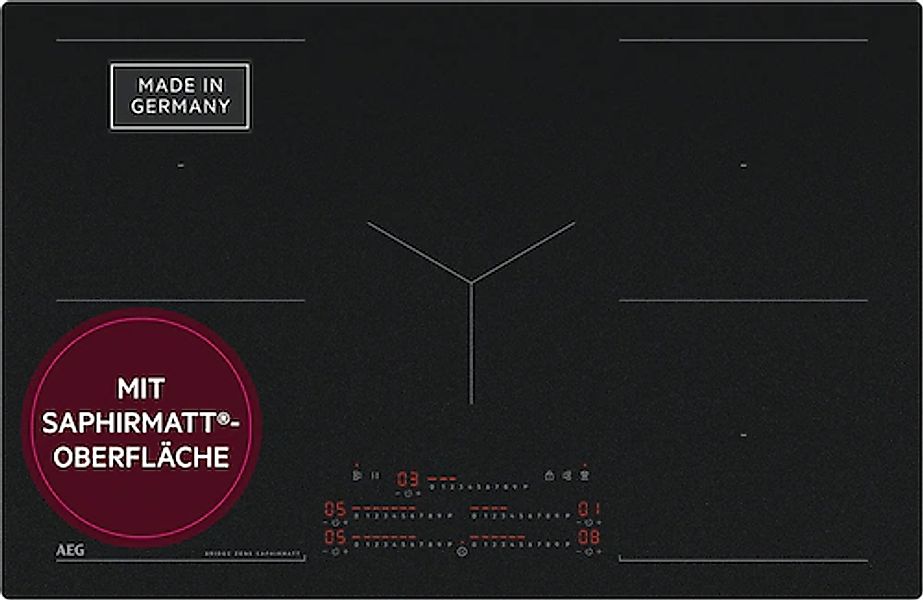 AEG Induktions-Kochfeld »TK85IM0FSZ«, SaphirMatt-Bis zu 4x kratzresistenter günstig online kaufen