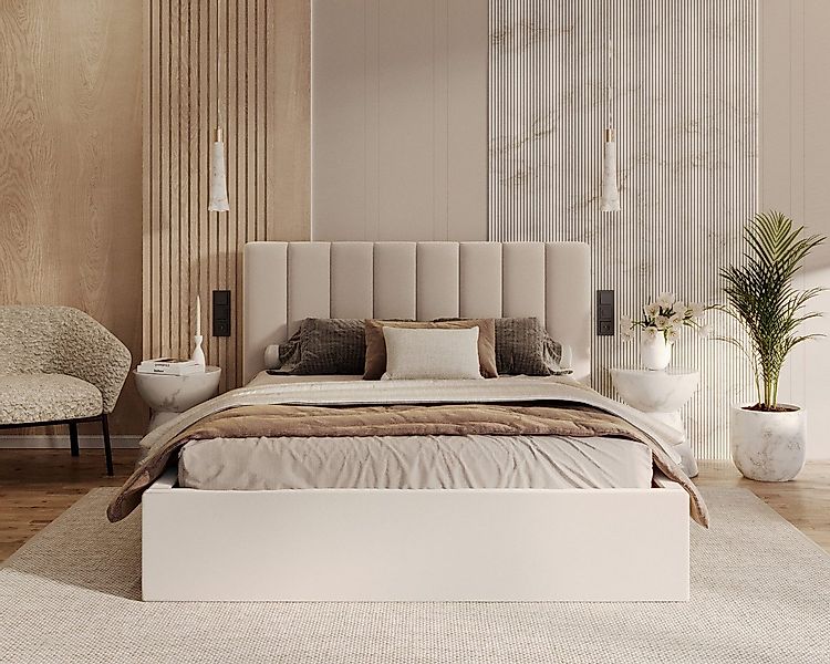 thematys Polsterbett Bett Stauraumbett Velours 90x200, 120x200, 140x200, 16 günstig online kaufen