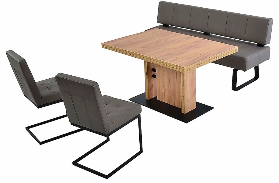 K+W Komfort & Wohnen Polsterbank "Spider II" Sitzsteppung, bequem durch San günstig online kaufen