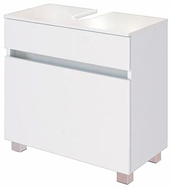 welltime Waschbeckenunterschrank »Baabe«, Badmöbel Breite 60 cm, hängende M günstig online kaufen