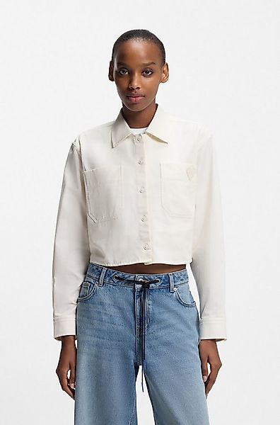 HUGO Blue Hemdbluse Edia im Loose Fit günstig online kaufen