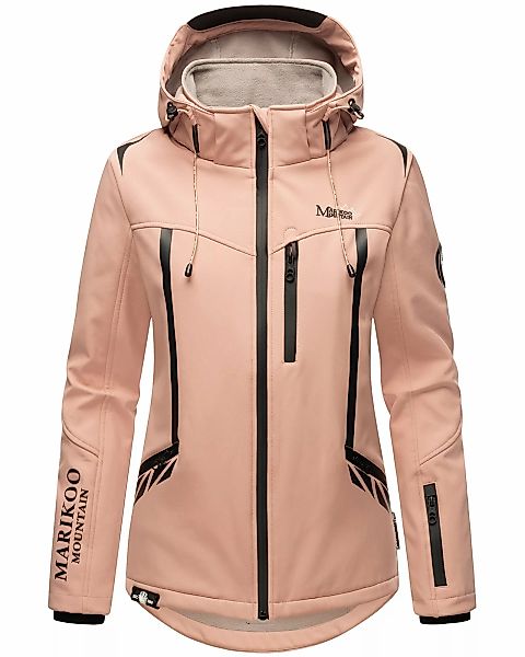 Marikoo Softshelljacke "Mount-Cho-Oyu", mit abnehmbarer Kapuze günstig online kaufen