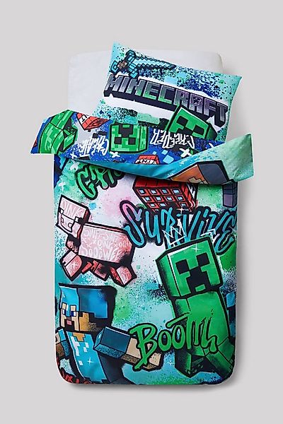 Next Bett-Set Bettbezug und Kissenbezug Minecraft, Bezug: Polyester, Baumwo günstig online kaufen