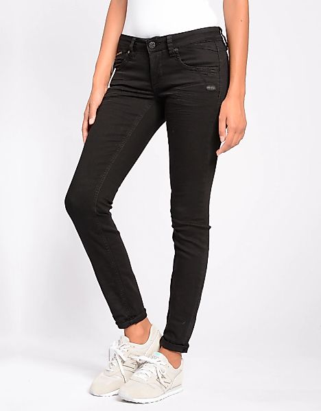 GANG Skinny-fit-Jeans 94NIKITA mit Zipper-Detail an günstig online kaufen