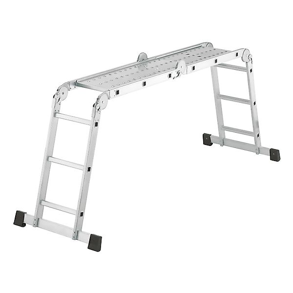 Hailo Gelenkleiter M60, Aluminium-Universalleiter 4x3 Sprossen günstig online kaufen