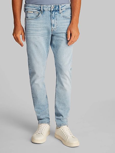 Calvin Klein Jeans Tapered-fit-Jeans "SLIM TAPER", in hellblauer Waschung günstig online kaufen