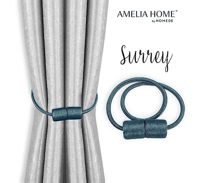 AmeliaHome Raffhalter Vorhang Gardinen Halter Raffhalter Magnetverschluss A günstig online kaufen
